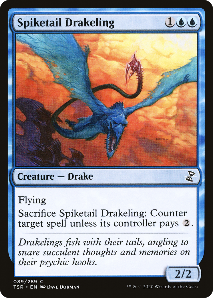 Spiketail Drakeling (089) Foil - Time Spiral Remastered