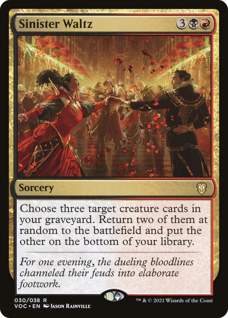 Sinister Waltz [Innistrad: Crimson Vow Commander] | Silver Goblin