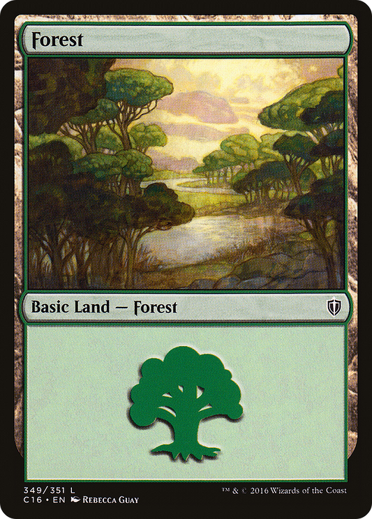 Forest (349) [Commander 2016]