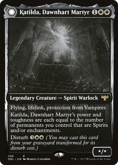 Katilda, Dawnhart Martyr (288) - Innistrad: Double Feature