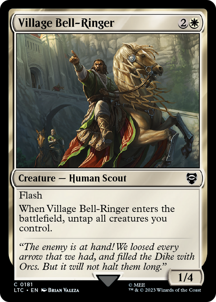 Village Bell-Ringer [The Lord of the Rings: Tales of Middle-Earth Commander] | Silver Goblin