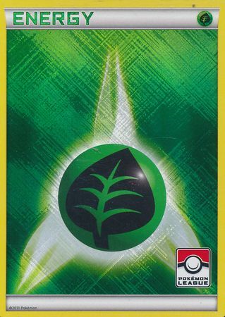 Grass Energy (2011 Pokemon League Promo) [League & Championship Cards] | Silver Goblin
