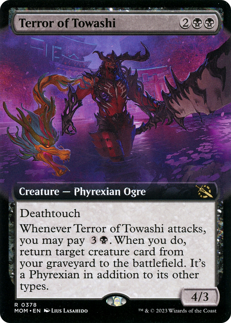 Terror of Towashi (Extended Art) [March of the Machine]