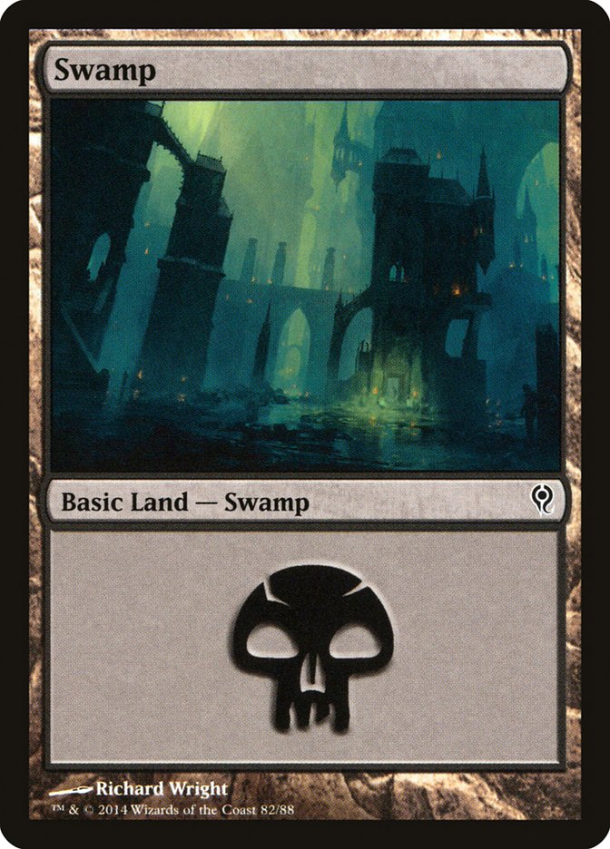 Swamp (82) [Duel Decks: Jace vs. Vraska] | Silver Goblin