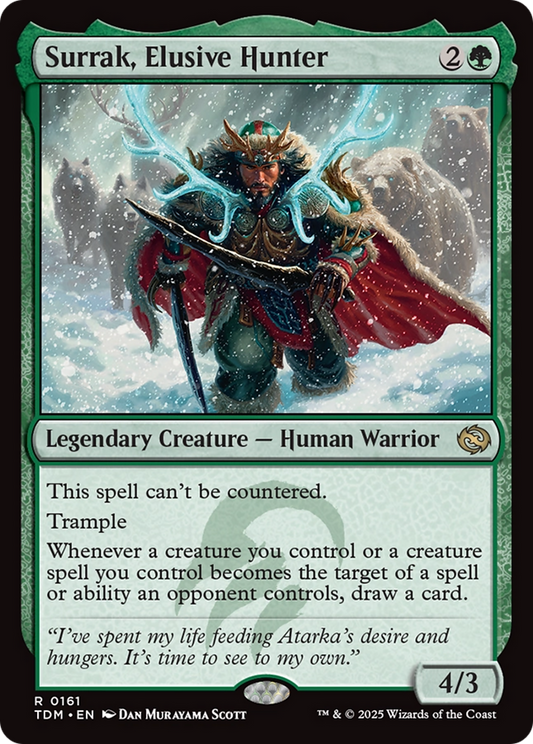 Surrak, Elusive Hunter (161) - Tarkir: Dragonstorm