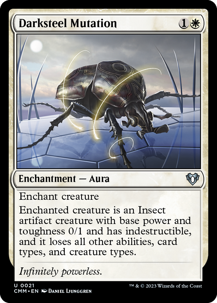 Darksteel Mutation [Commander Masters] Foil