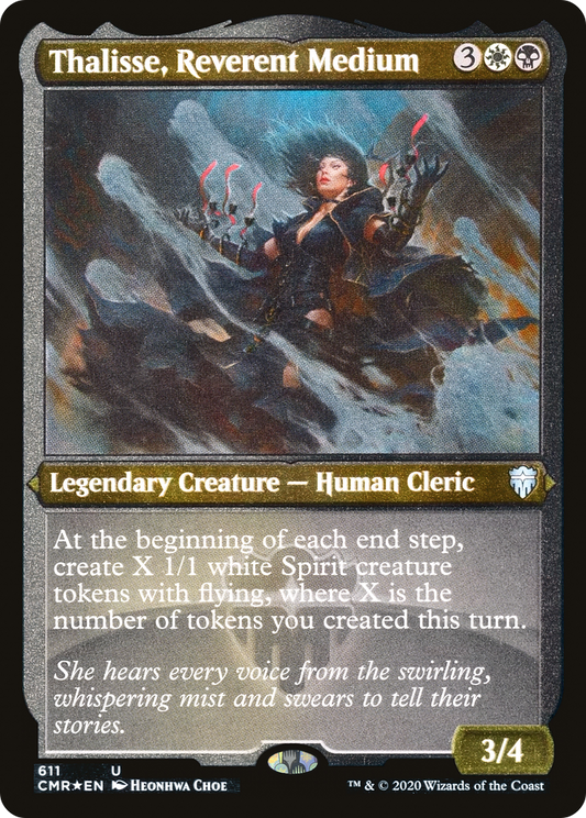 Thalisse, Reverent Medium (Etched) [Commander Legends]