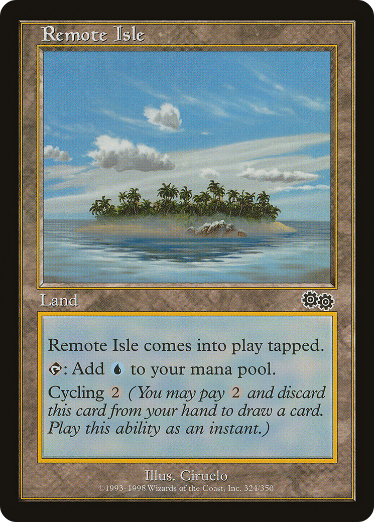 Remote Isle [Urza's Saga] | Silver Goblin