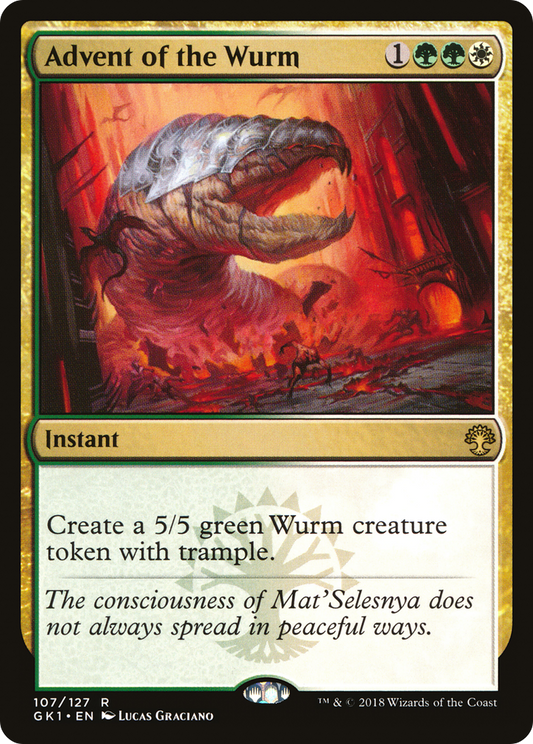 Advent of the Wurm [Guilds of Ravnica Guild Kit]