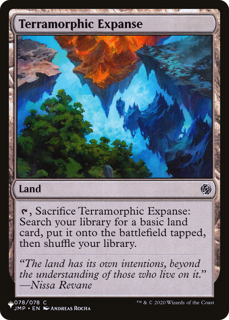 Terramorphic Expanse (JMP) [The List Reprints] | Silver Goblin