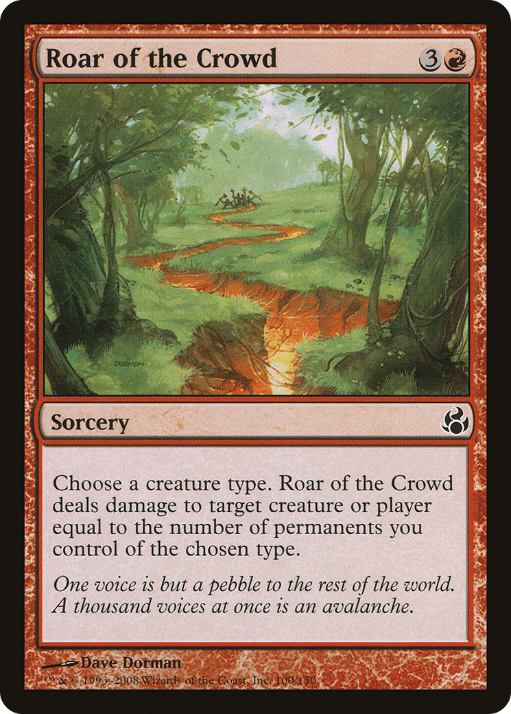 Roar of the Crowd (100) - Morningtide