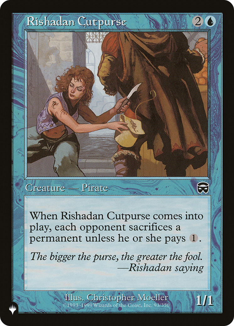 Rishadan Cutpurse [The List Reprints] | Silver Goblin