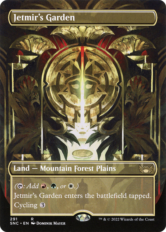 Jetmir's Garden (Borderless Alternate Art) [Streets of New Capenna] Foil
