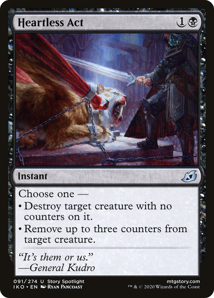 Heartless Act [Ikoria: Lair of Behemoths] Foil