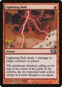 Lightning Bolt (M10) (Oversized) [Oversize Cards] | Silver Goblin