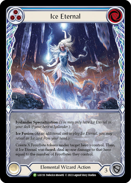 Ice Eternal [LGS110] (Promo)  Rainbow Foil | Silver Goblin