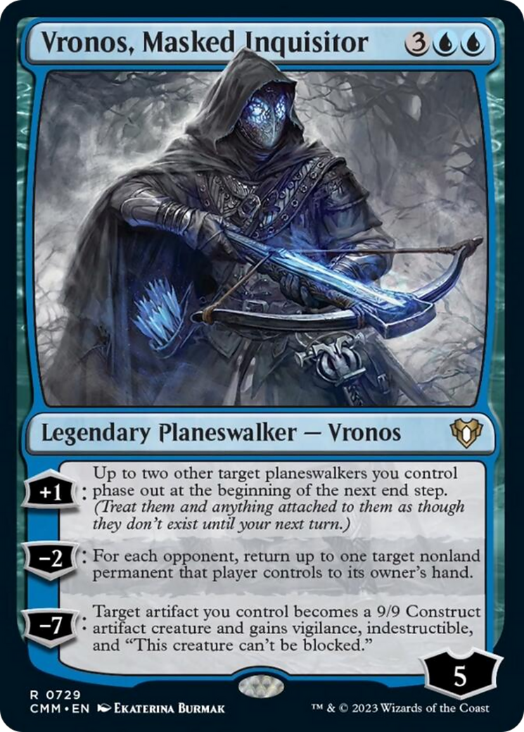 Vronos, Masked Inquisitor [Commander Masters] | Silver Goblin