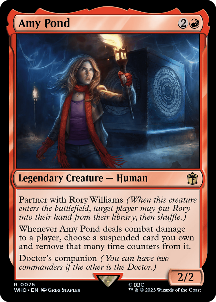 Amy Pond [Doctor Who] Foil