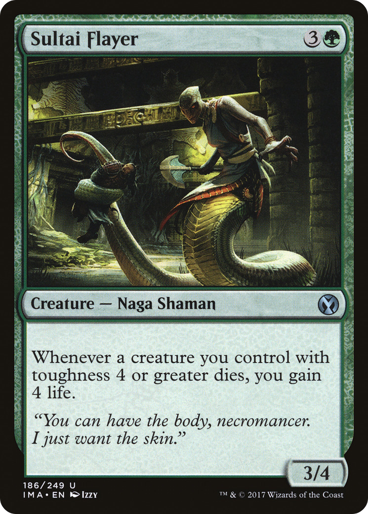 Sultai Flayer (186) - Iconic Masters