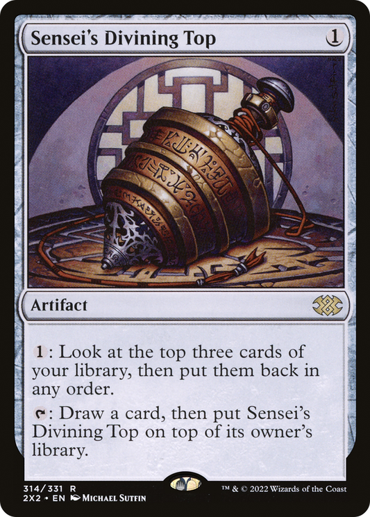 Sensei's Divining Top [Double Masters 2022]