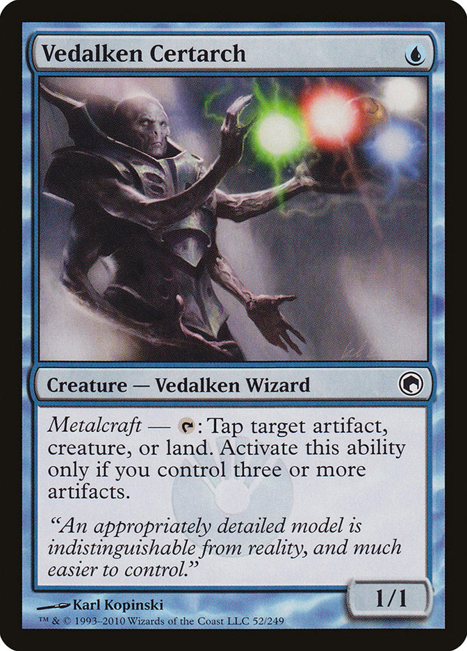 Vedalken Certarch [Scars of Mirrodin] | Silver Goblin