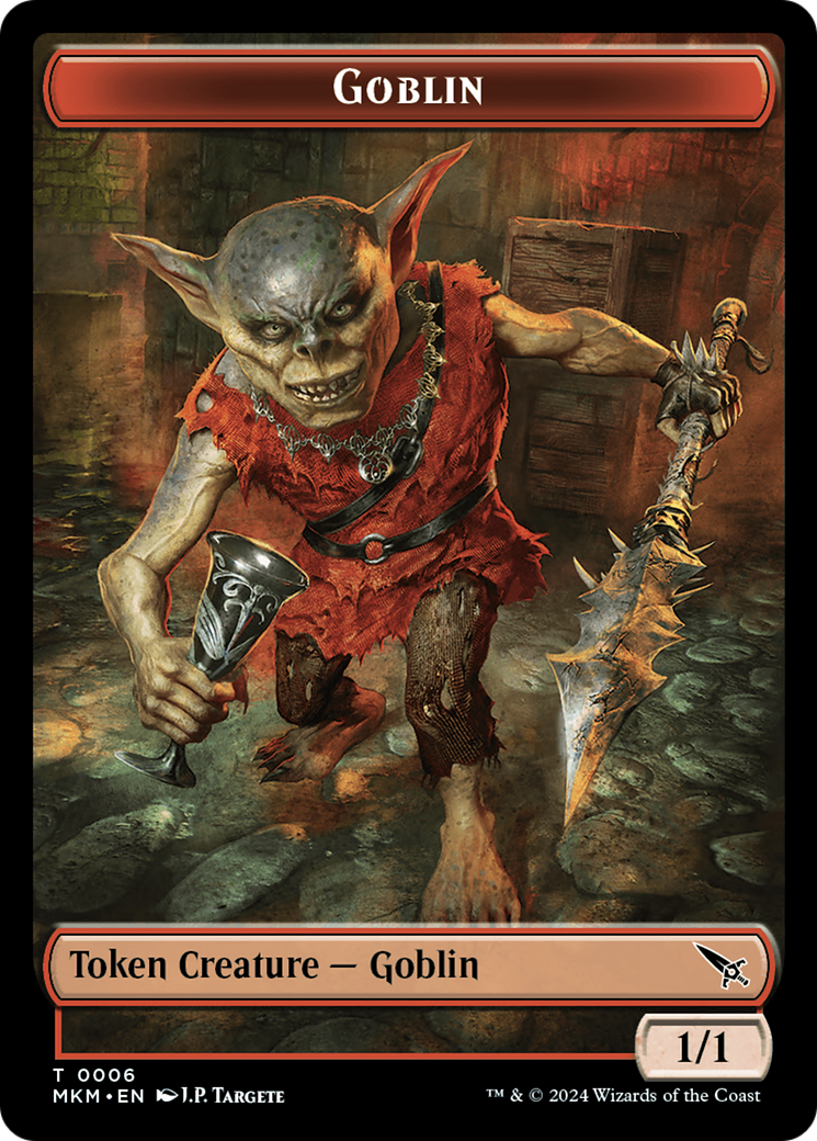 Goblin Token [Murders at Karlov Manor Tokens] | Silver Goblin