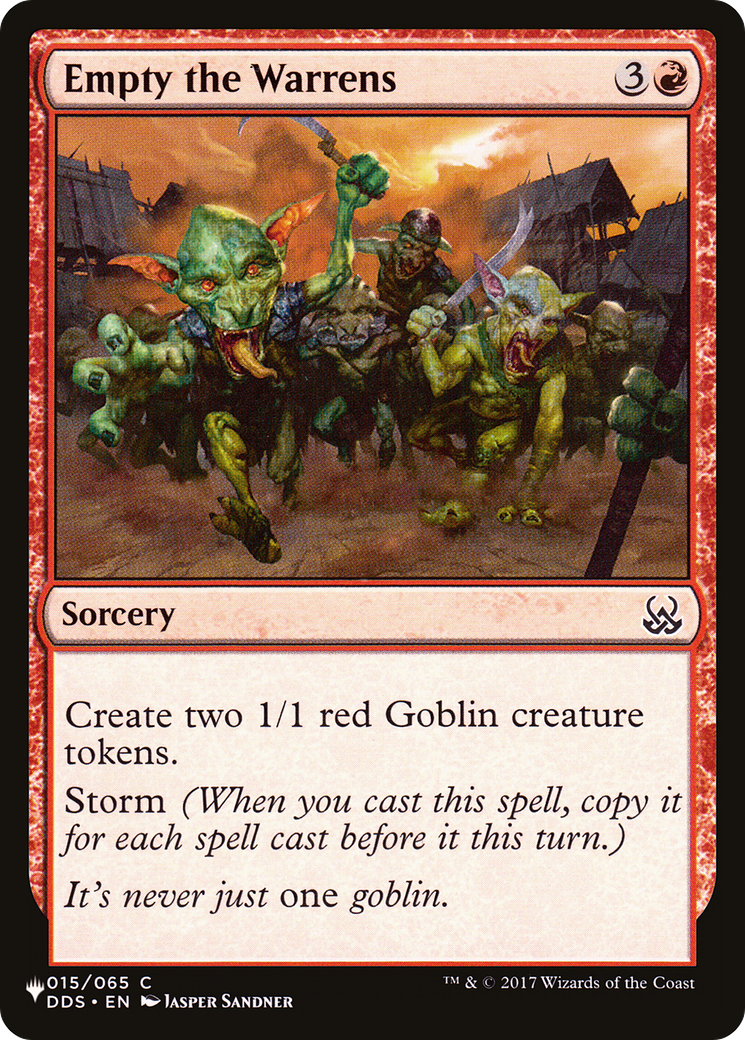 Empty the Warrens [The List Reprints] | Silver Goblin