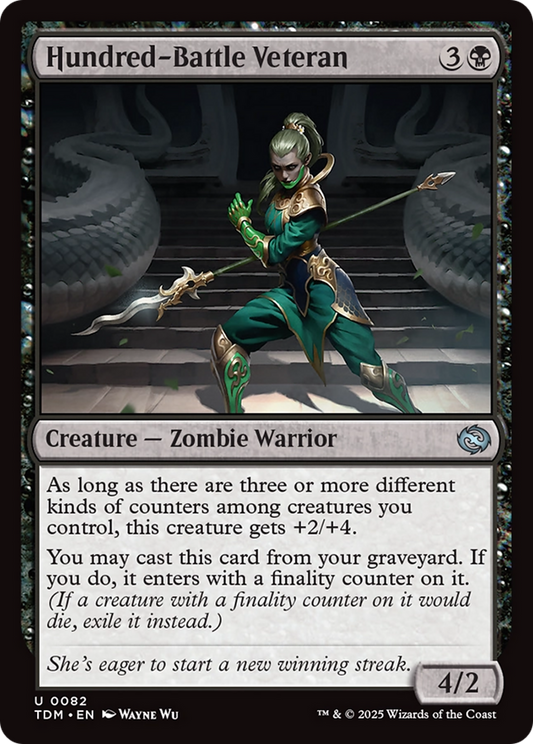 Hundred-Battle Veteran (082) - Tarkir: Dragonstorm