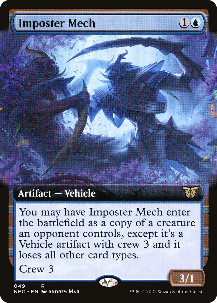 Imposter Mech (Extended Art) [Kamigawa: Neon Dynasty Commander]