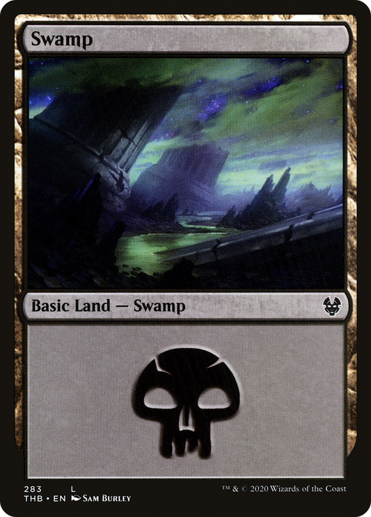 Swamp (283) [Theros Beyond Death] Foil