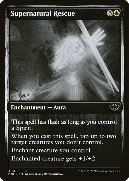 Supernatural Rescue [Innistrad: Double Feature] Foil