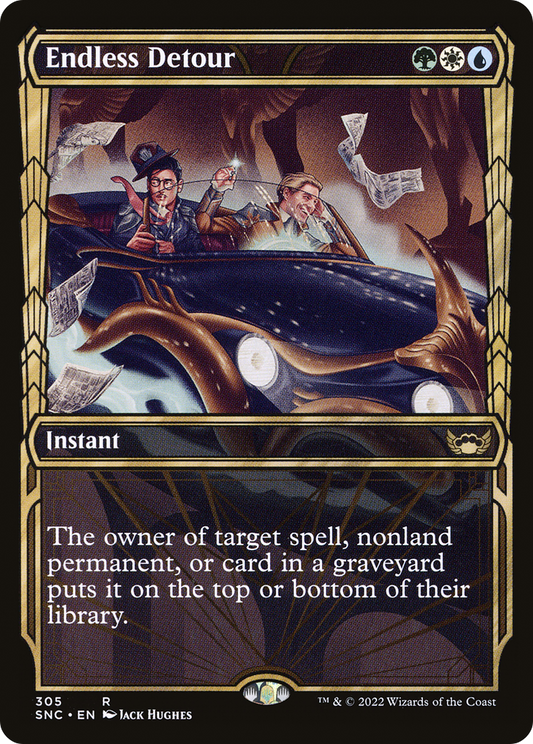 Endless Detour (Showcase Golden Age) [Streets of New Capenna] Foil