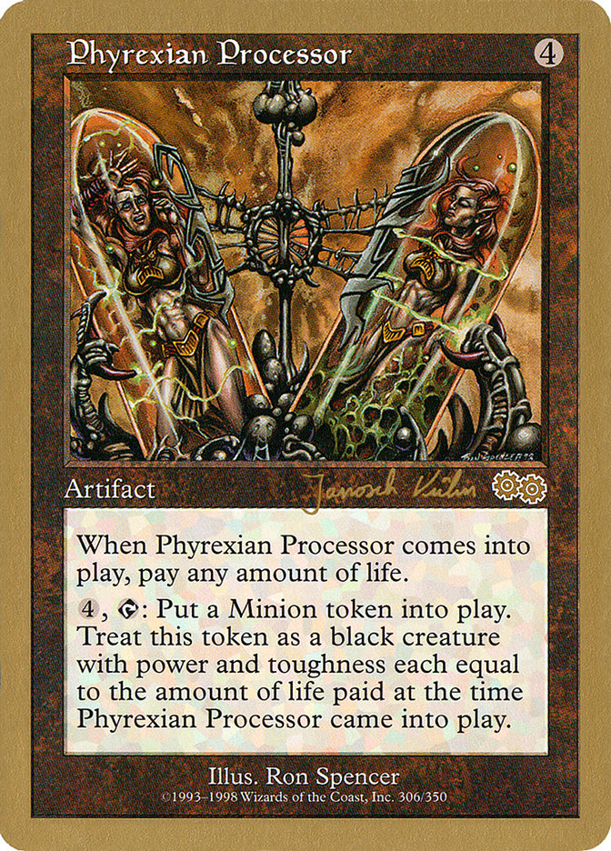 Phyrexian Processor (Janosch Kuhn) [World Championship Decks 2000] | Silver Goblin