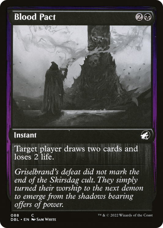 Blood Pact [Innistrad: Double Feature] Foil