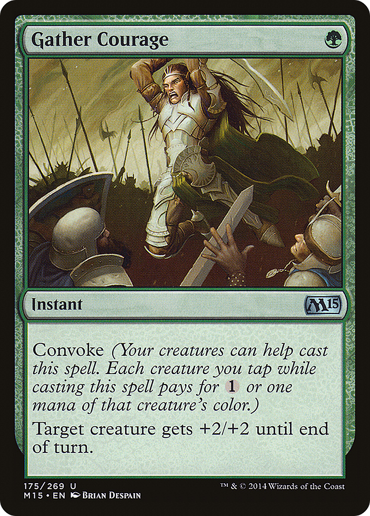 Gather Courage [Magic 2015] Foil