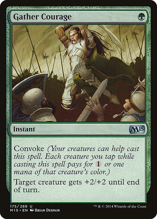 Gather Courage [Magic 2015] Foil