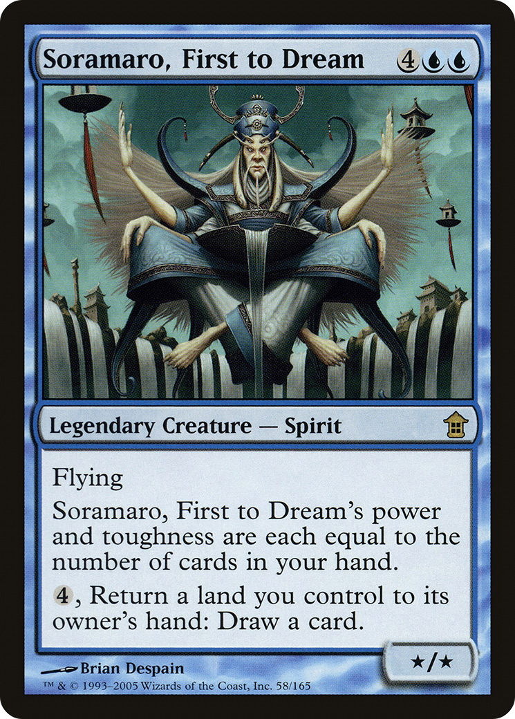 Soramaro, First to Dream (058) Foil - Saviors of Kamigawa
