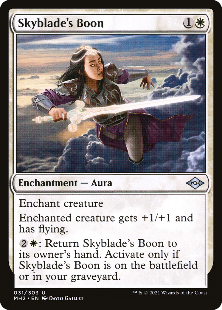 Skyblade's Boon [Modern Horizons 2] Foil