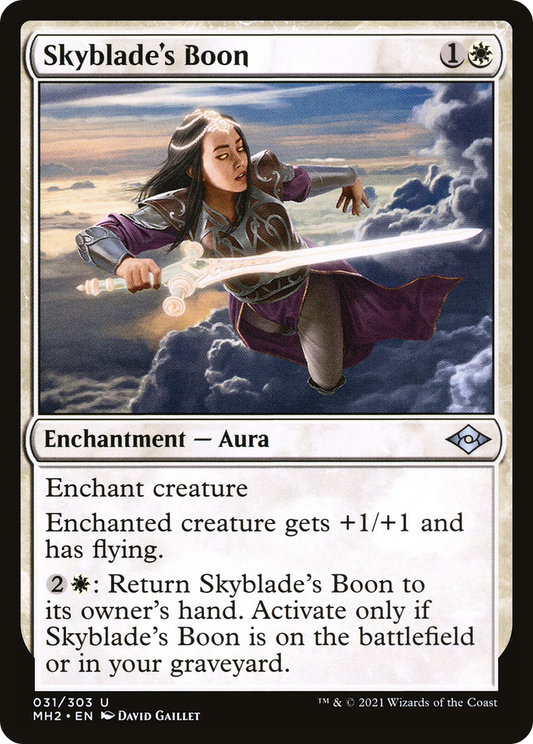 Skyblade's Boon [Modern Horizons 2] Foil