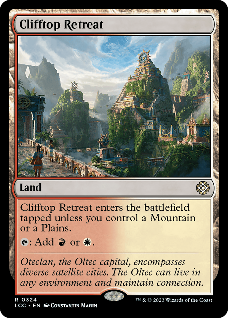 Clifftop Retreat [The Lost Caverns of Ixalan Commander] | Silver Goblin