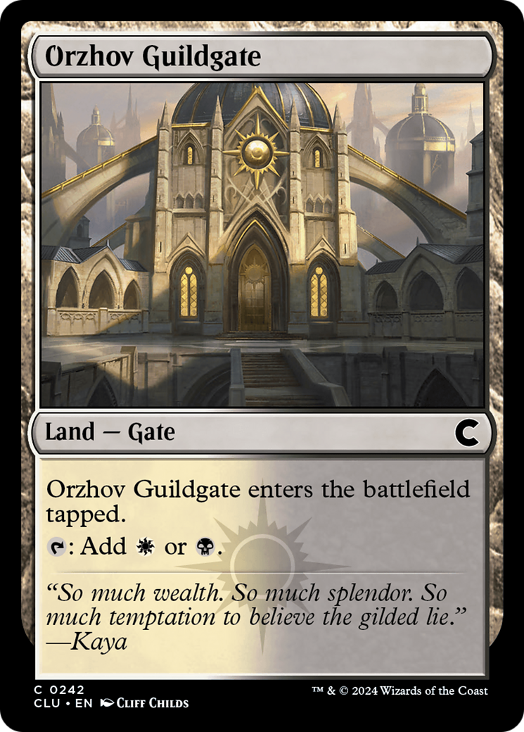 Orzhov Guildgate (242)