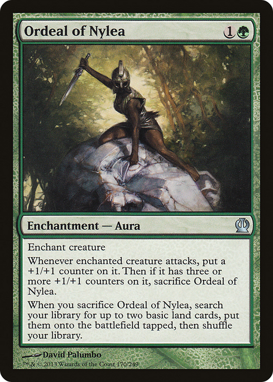 Ordeal of Nylea [Theros] Foil