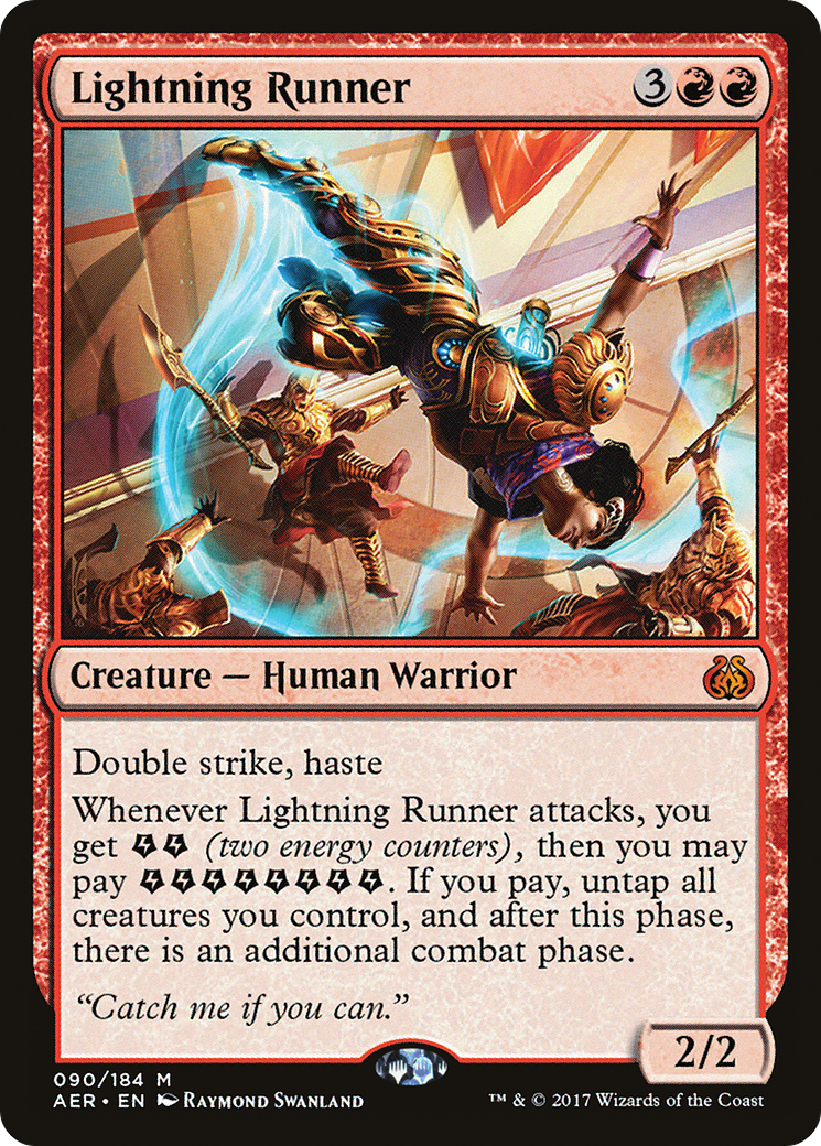 Lightning Runner [Aether Revolt] | Silver Goblin