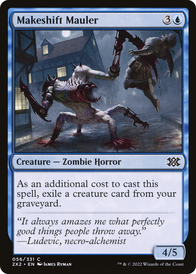 Makeshift Mauler [Double Masters 2022] Foil