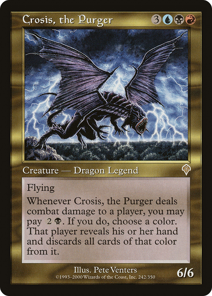 Crosis, the Purger [Invasion] Foil