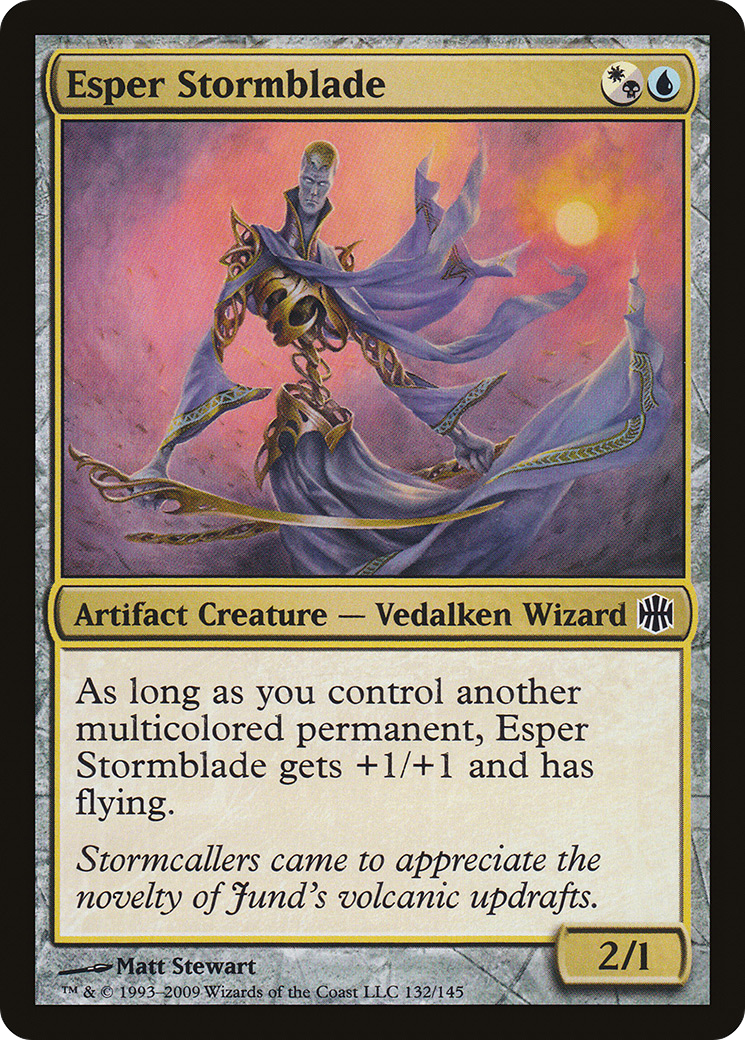 Esper Stormblade [Alara Reborn] Foil