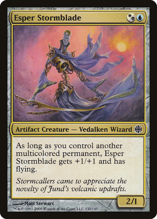 Esper Stormblade [Alara Reborn] Foil