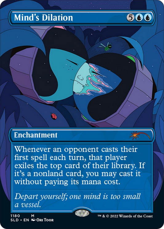 Mind's Dilation (Borderless) [Secret Lair Drop Series] Foil
