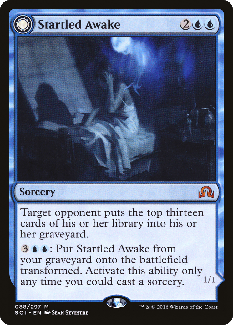 Startled Awake // Persistent Nightmare [Shadows over Innistrad] Foil