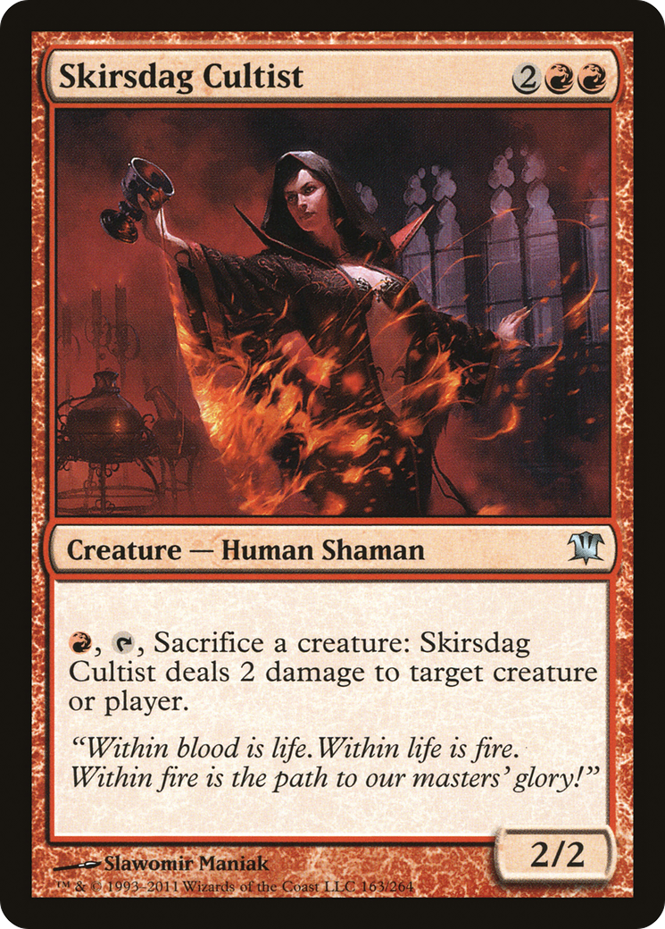 Skirsdag Cultist (163) - Innistrad